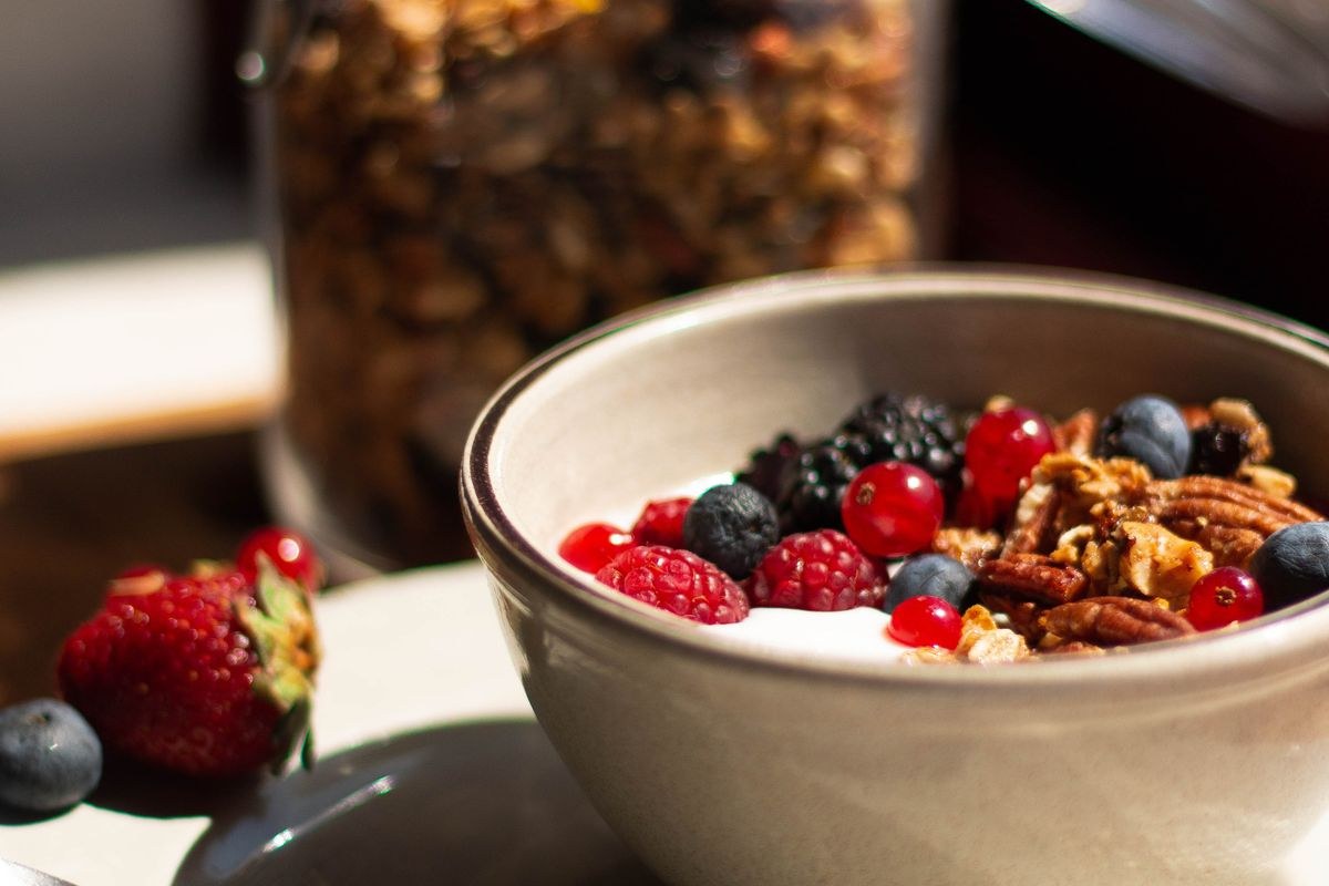 Greek Yogurt with Berries