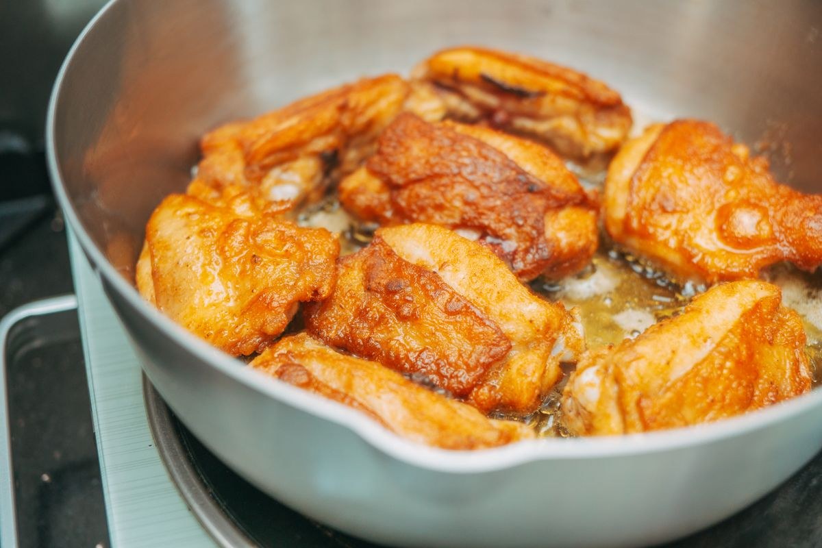 Sheet Pan Chicken Thighs & Cabbage