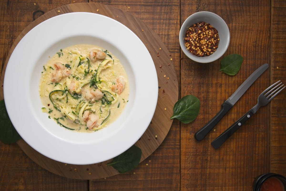 Garlic Butter Shrimp with Zucchini